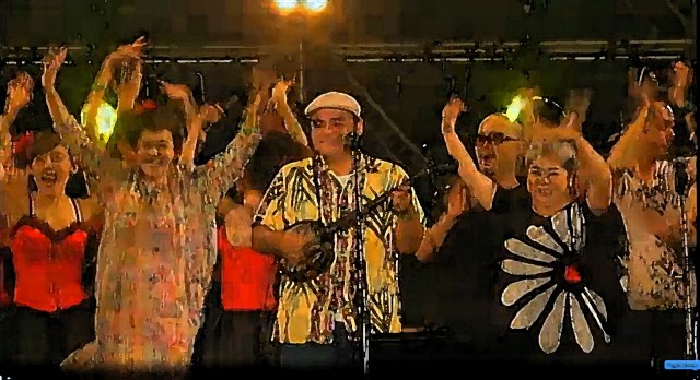 The kachashi finale on stage was wild!