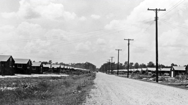 Rohwer Relocation Center during WWII.