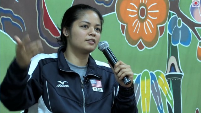 USA Olympian Tamari Miyashiro (Women's Volleyball) won the Silver Medal at the 2012 Olympics.