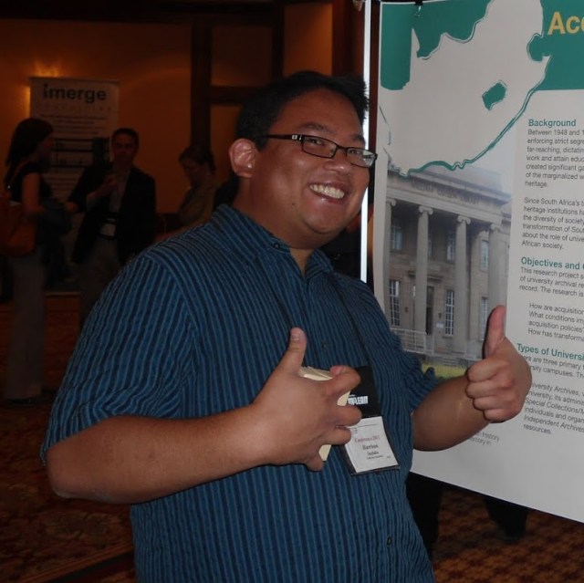 Harrison Inefuku, Iowa State University Library's first Digital Repository Coordinator. See the story, "ISU Staffer Champions Free Digital Library of Research" (by MacKenzie Elmer, Des Moines Register, 12/29/14). Harrison, from Hawaii Kai, is the son of Rodney Inefuku.