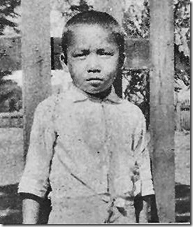 A picture of my Dad when he was about 8 years old... standing in front of the Japanese school in Kekaha, Kauai I believe taken just before he left for Okinawa.